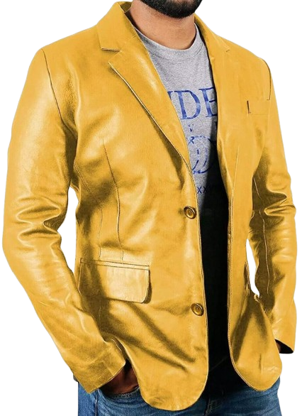 Men’s Classic Leather Jacket