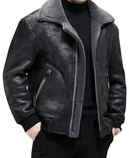 Men’s Classic Leather Jacket