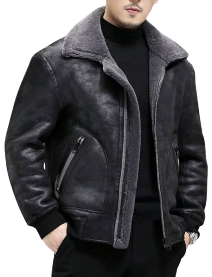 Men’s Classic Leather Jacket